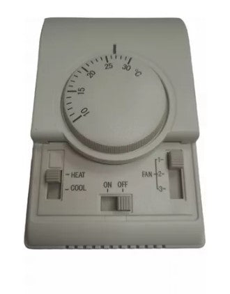 TERMOSTATO AMBIENTE DUPLO ESTAGIO ON/OFF 3 VELOCIDADE Q/F EOLO