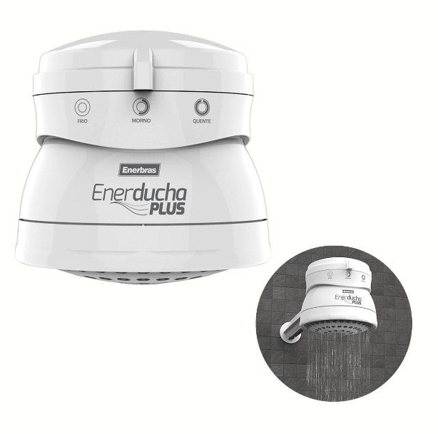 DUCHA ENERDUCHA PLUS BRANCA 5400W 220V ENERBRAS